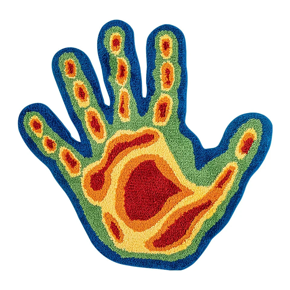 Thermal Hand Tufted Art Rug - Aesthetic Soft Fluffy 3D Area Carpet For Home Decor 14815610503494-1