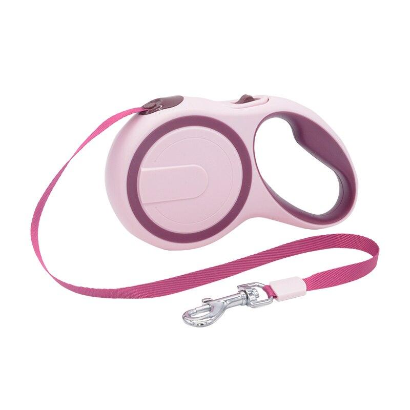 Retractable Dog Leash Provides Flexible Control Comfort Safety During Walks 14892464537926-1