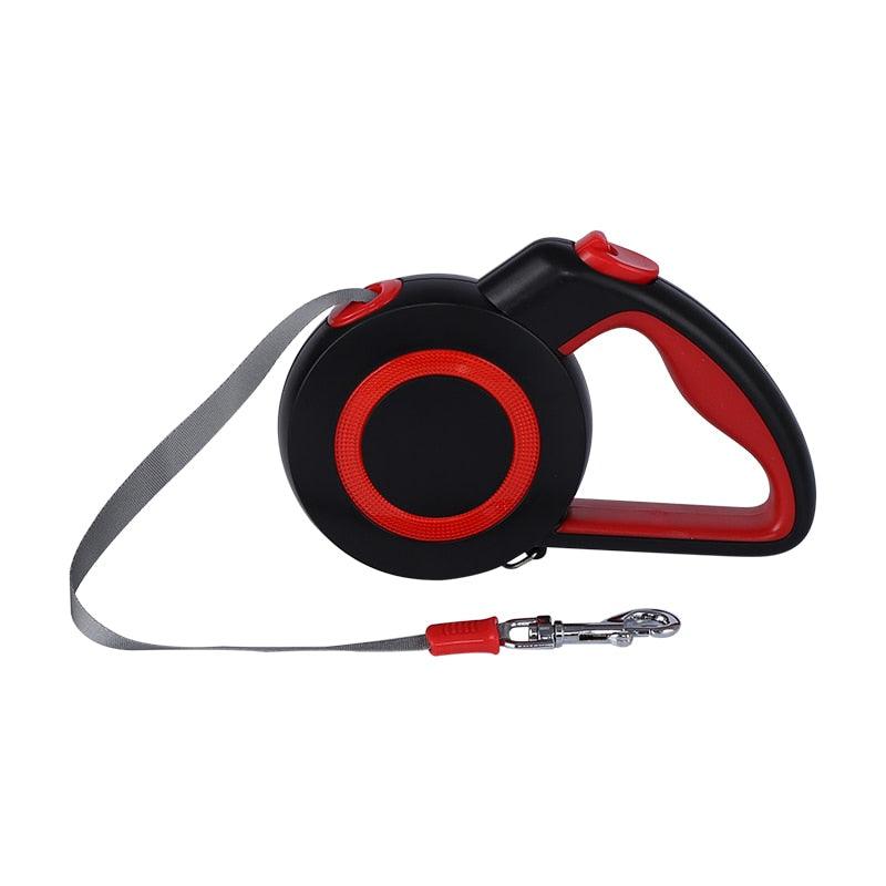 Retractable Dog Leash Provides Flexible Control Comfort Safety During Walks 14892464537926-1