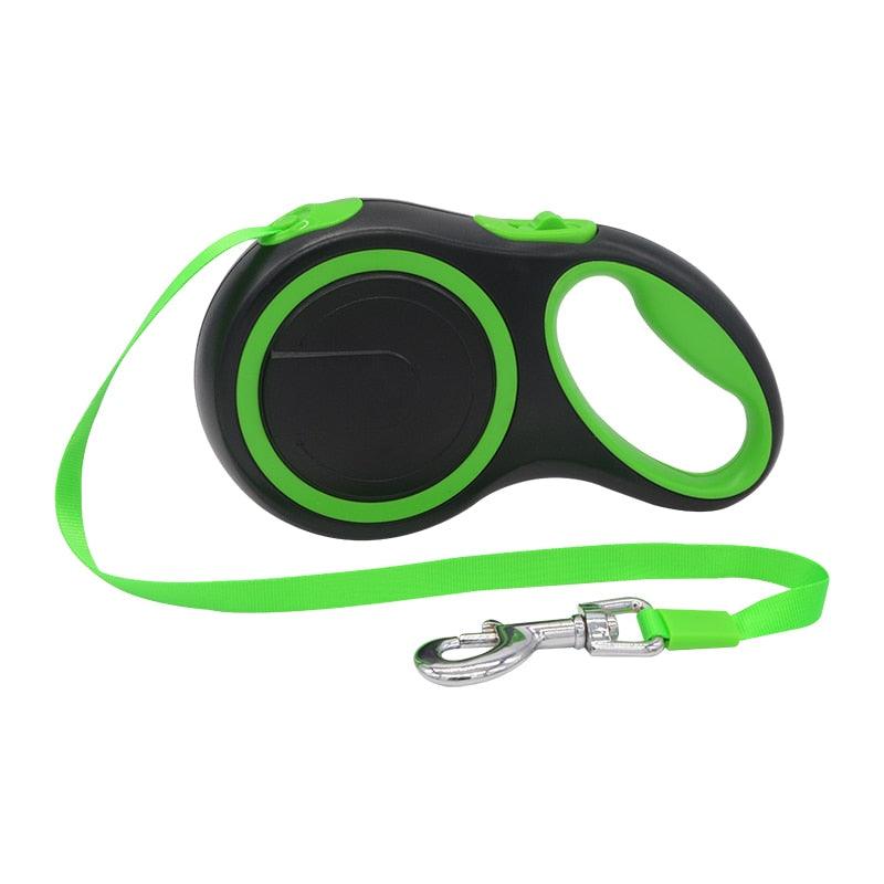 Retractable Dog Leash Provides Flexible Control Comfort Safety During Walks 14892464537926-1