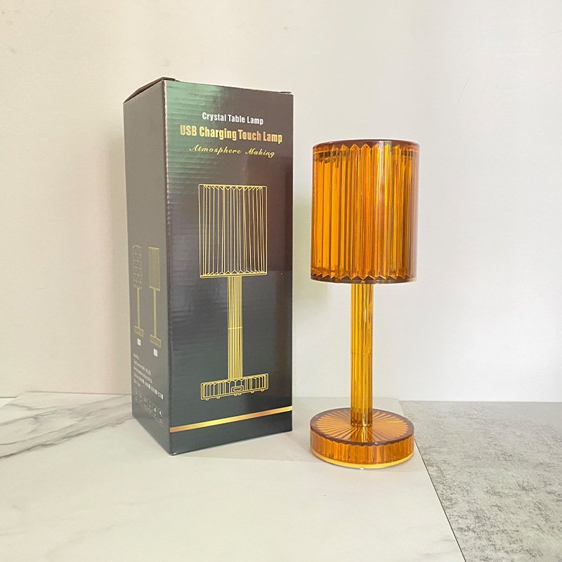 Touch Control Crystal Lamp For Elegant Bedroom Ambient Night Lighting 8656143778073-1