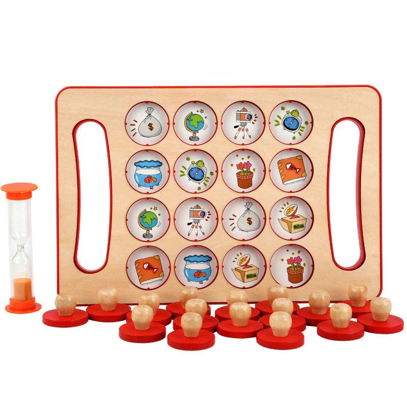Wooden Memory Match Game for Kids’ Fun Learning and Focus 10792792064334-1