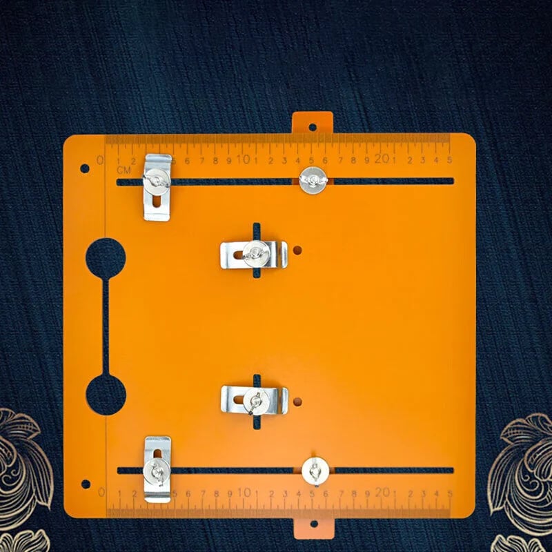 Woodworking Router Base Plate Chamfering Balance Board Hand Tool 8503688364334-1