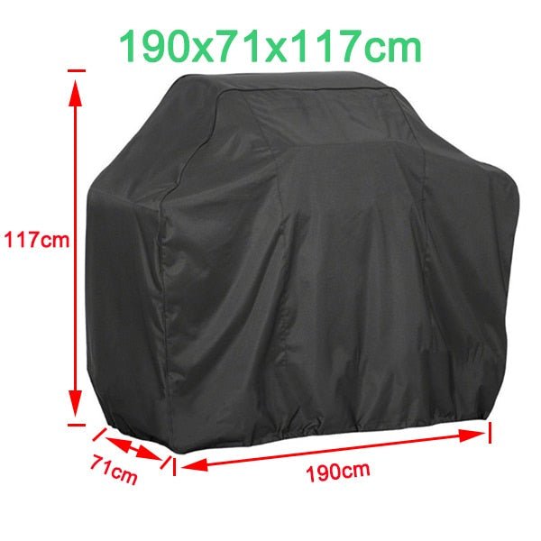 Bbq Waterproof Cover Outdoor Grill Protector Dustproof Heat Resistant Shield 14814333960518-1
