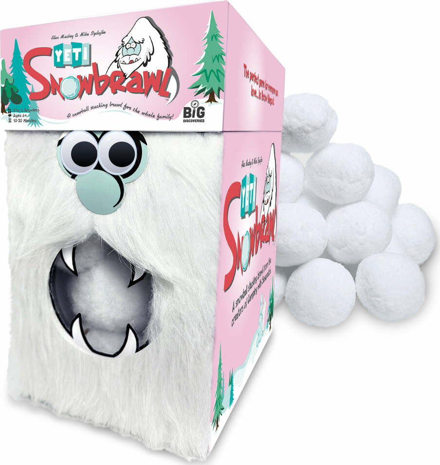 Yeti Snowbrawl Action Snowball Game for Fun Indoor Outdoor Play 9001867182301-1