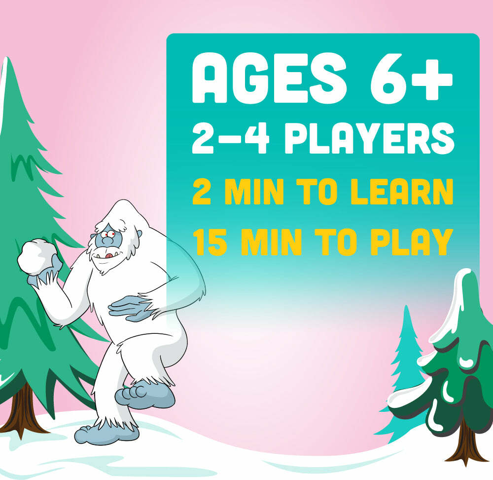 Yeti Snowbrawl Action Snowball Game for Fun Indoor Outdoor Play 9001867182301-1