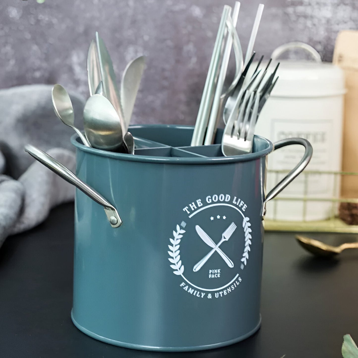 Nordic Sealed Coffee And Milk Powder Storage Can With Moisture-Proof Sealing Ring 14815677841734-1