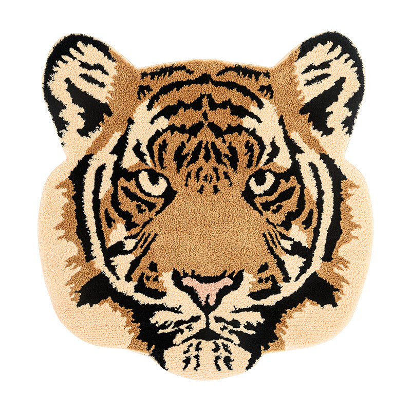 Tiger Head Tufted Rug For Living Room And Kids Bedroom 14815610274118-1