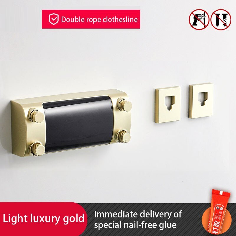 Retractable Clothes Line Dryer Wall Mounted Indoor Outdoor Laundry Hanger 14814317478214-1