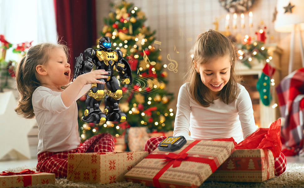 Robot-Fun The Programmable Gesture-Controlled RC Robot for Kids & Educational Playmate