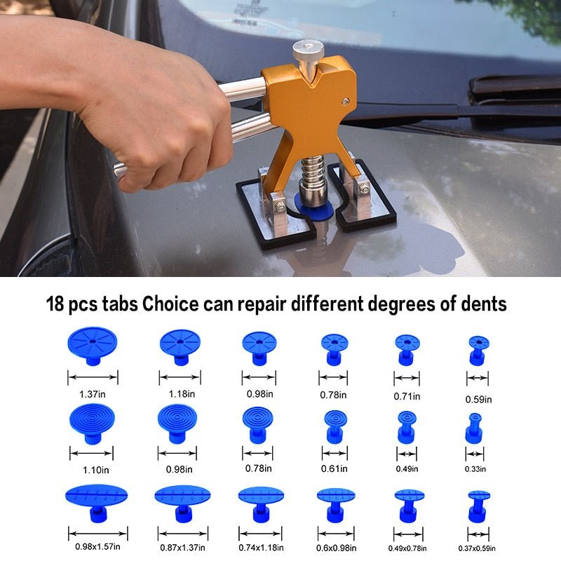 Paintless Car Dent Repair Removal Tool Kit 8746041868622-1