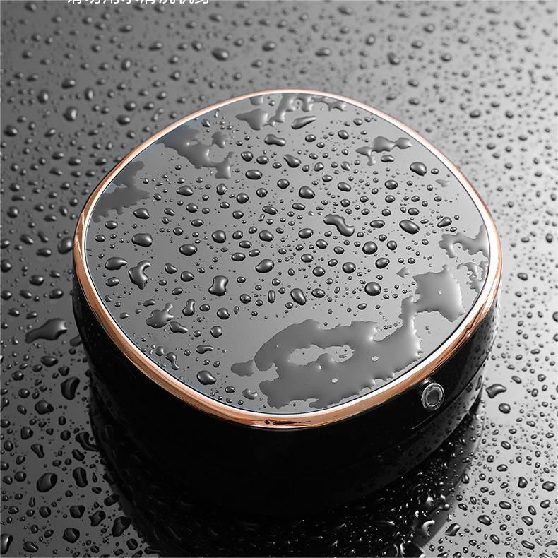 Wall Mounted Circular Foam Soap Dispenser With Smart Display Rechargeable 9674136584494-1