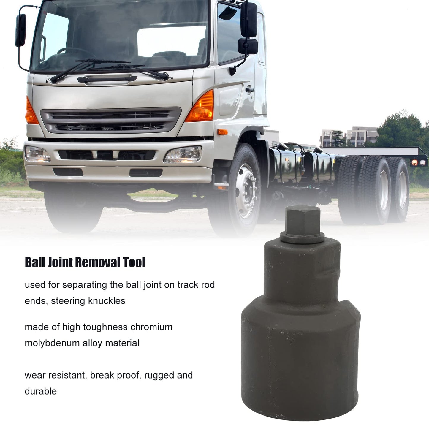 Ball Head Ball Cage Extractor for Large Trucks and Trucks Manual Steering Rod Rocker Arm Removal Tool 10053095948590-1