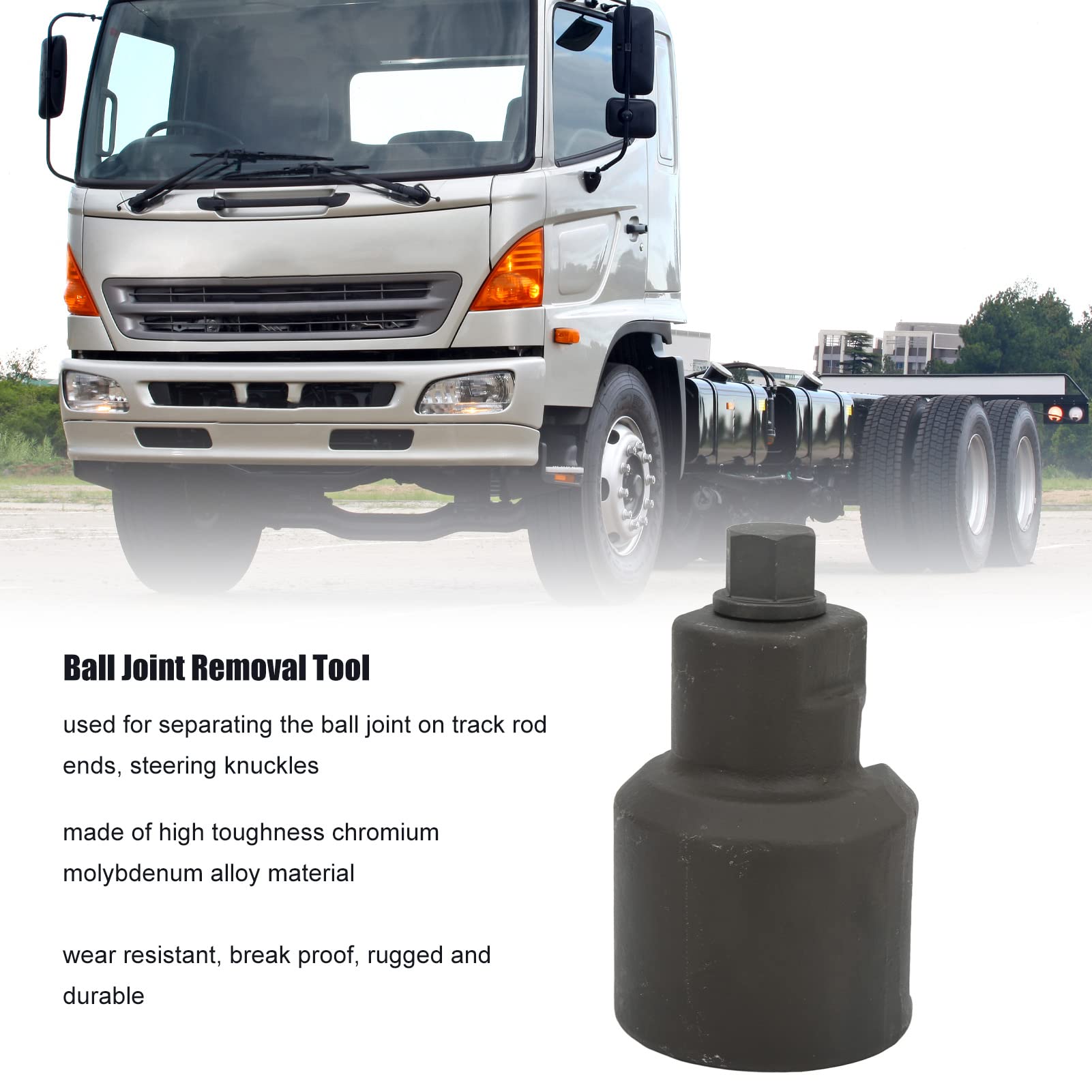 Ball Head Ball Cage Extractor for Large Trucks and Trucks Manual Steering Rod Rocker Arm Removal Tool 10053095948590-1