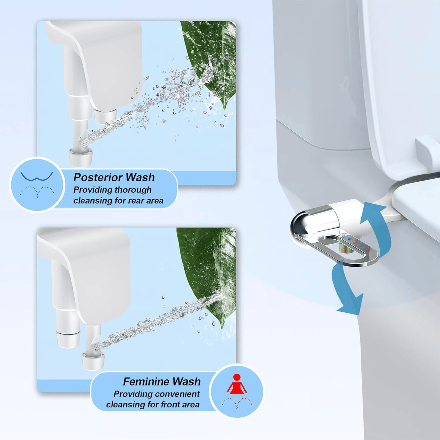 Smart Toilet Flusher Hot And Cold Temperatures Can Be Adjusted Freely 10065827823918-1