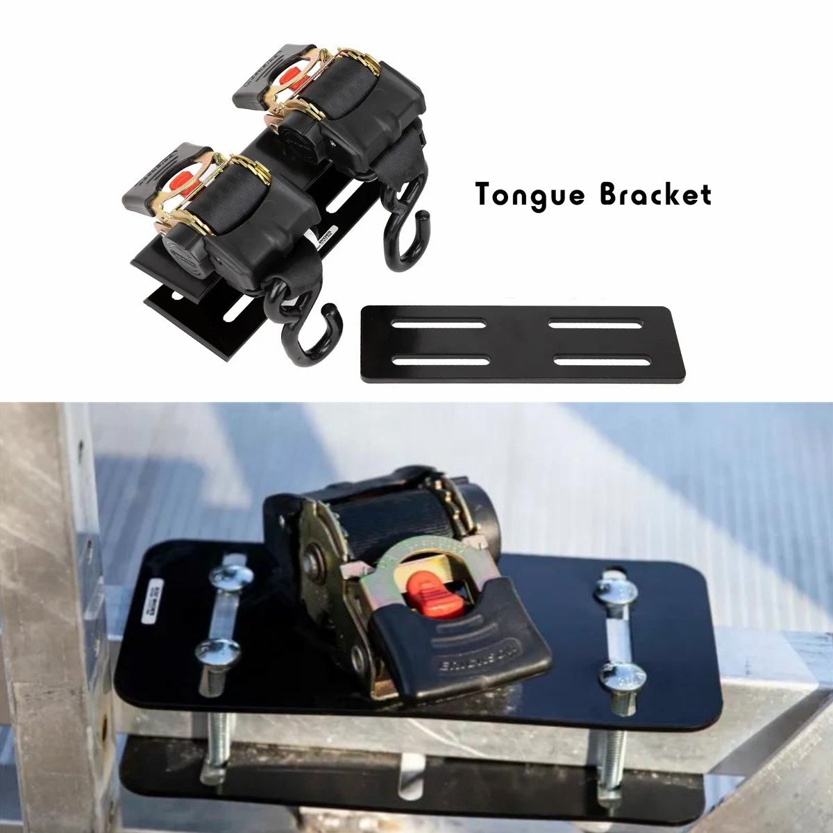 Retractable Ratchet Tie Down Strap With Sturdy Hooks Heavy Duty 9529868976430-1