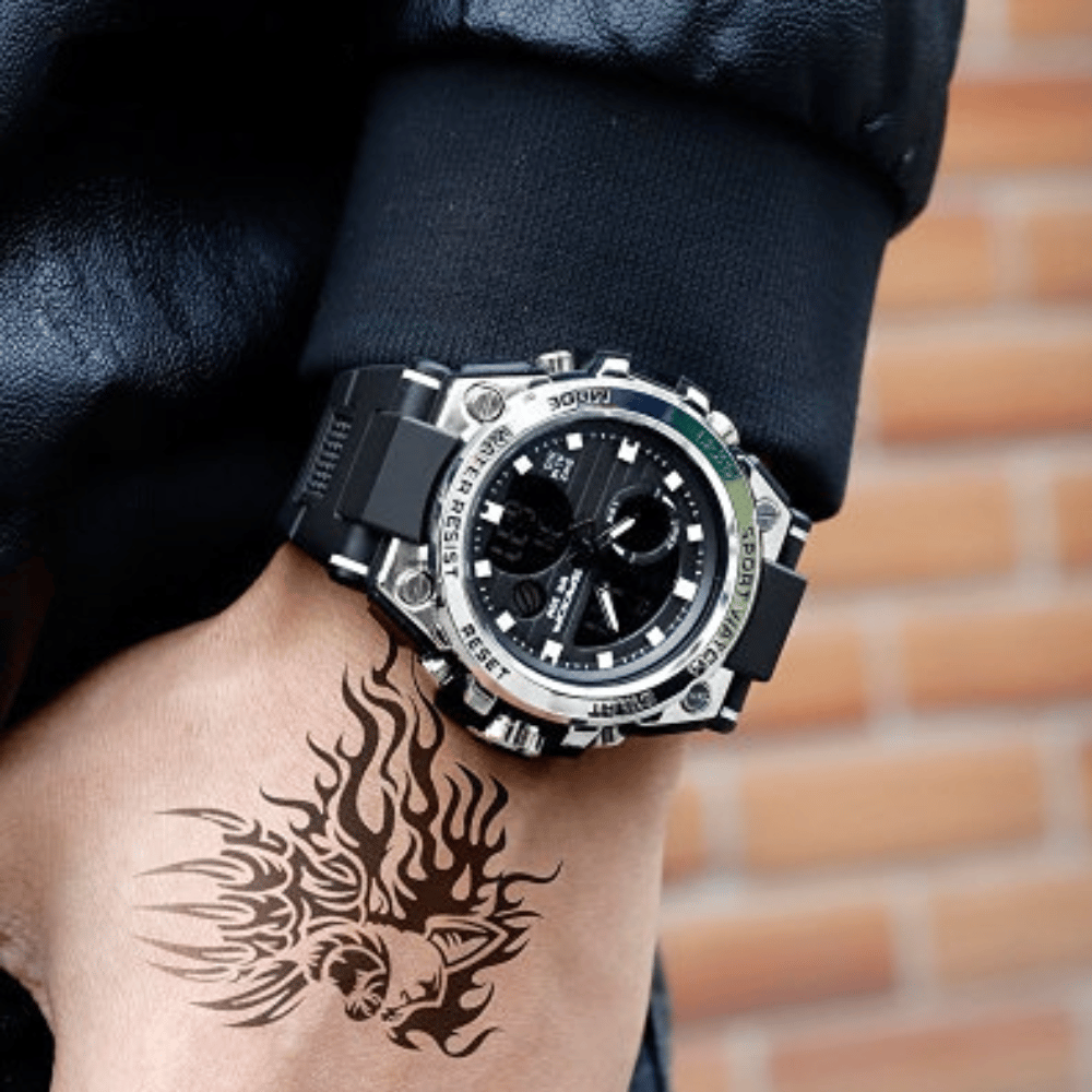30m Waterproof Premium Men's Sports Watch - Smart and Stylish Smart Waterproof Function Watch 9795113484590-1