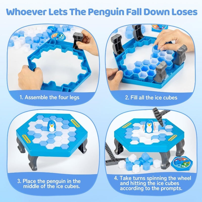 Interactive Penguin Trap Game Improves Coordination Builds Family Bonding Fun 14924720374086-1
