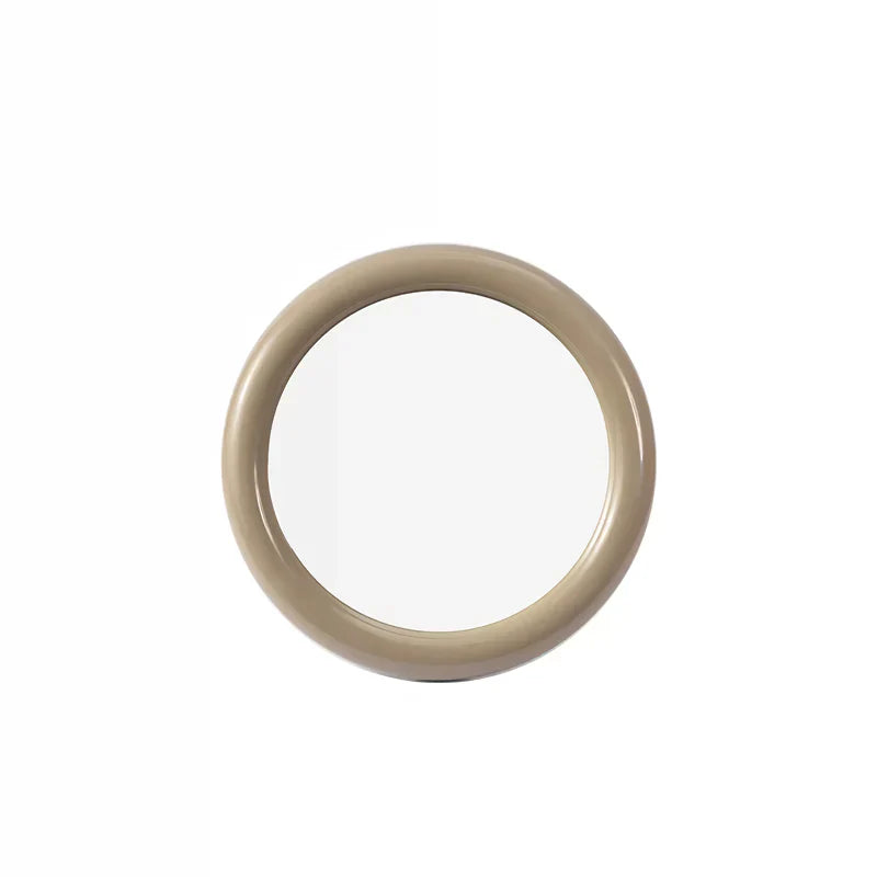 European Style Pink Decorative Wall And Desktop Makeup Mirror 14815619809606-1