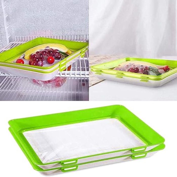 Airtight Food Storage Tray for Long-Lasting Freshness and Easy Use 15090579669318-1