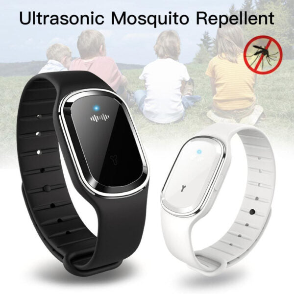 Ultrasonic Mosquito Repellent Bracelet Watch