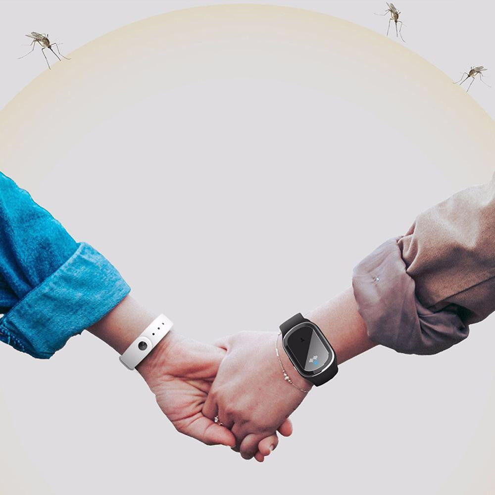 Ultrasonic Mosquito Repellent Bracelet Watch