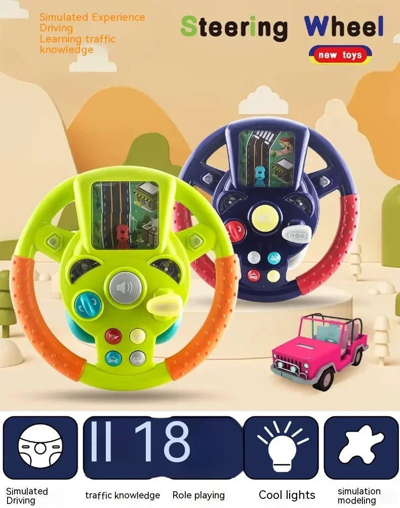 Mini Steering Wheel Toy