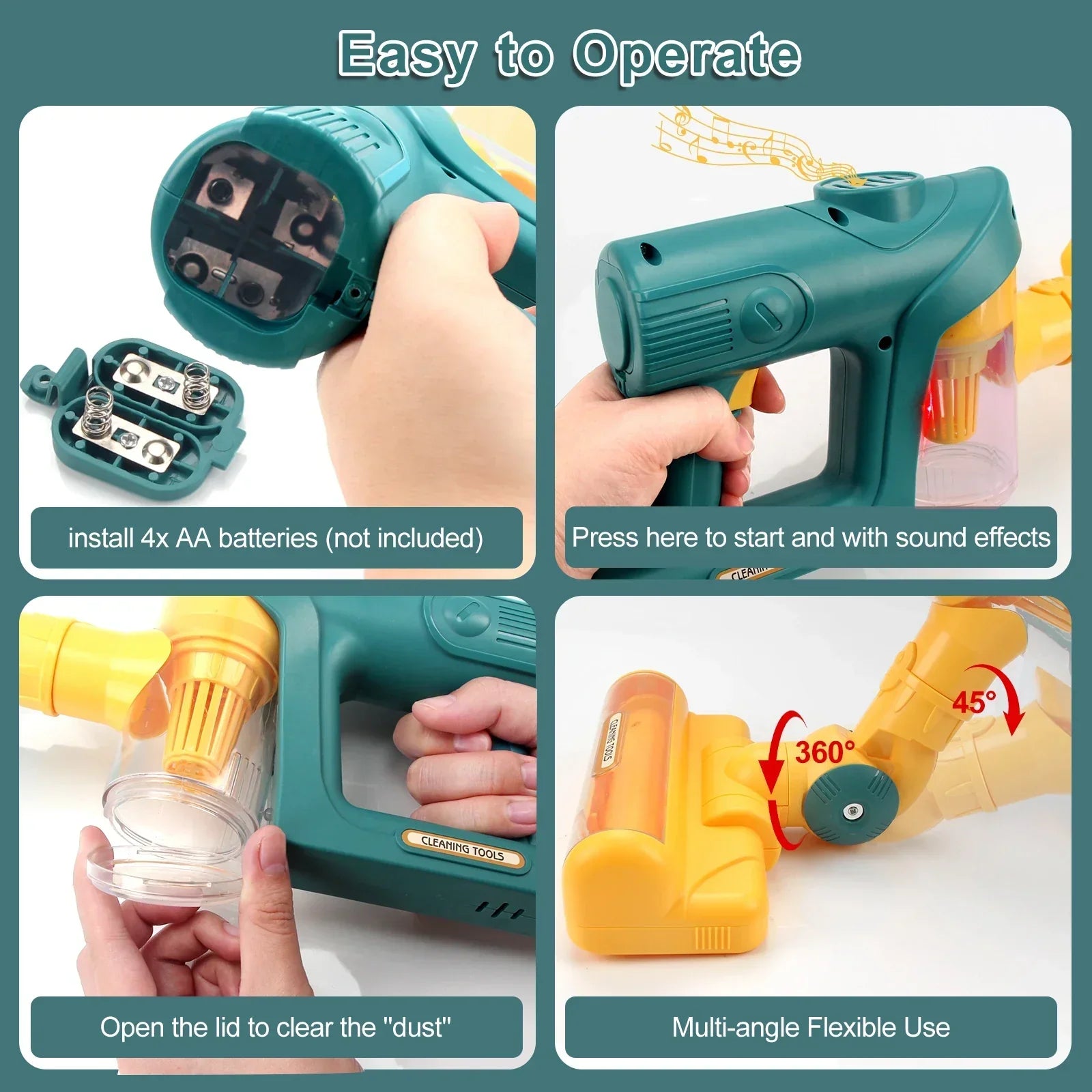 Mini Vacuum Cleaner Toy