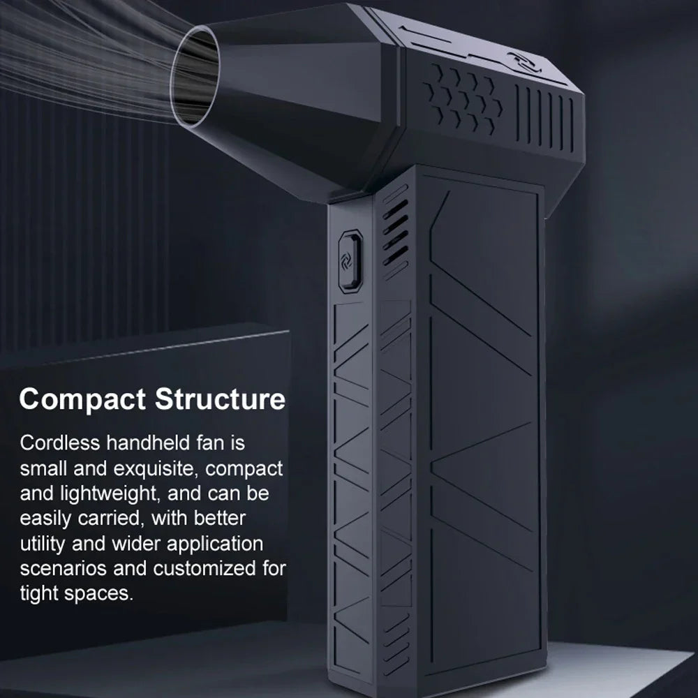 Mini Air Blower Cordless Power Duster Rechargeable Cleaning Tool 14894089240902-1