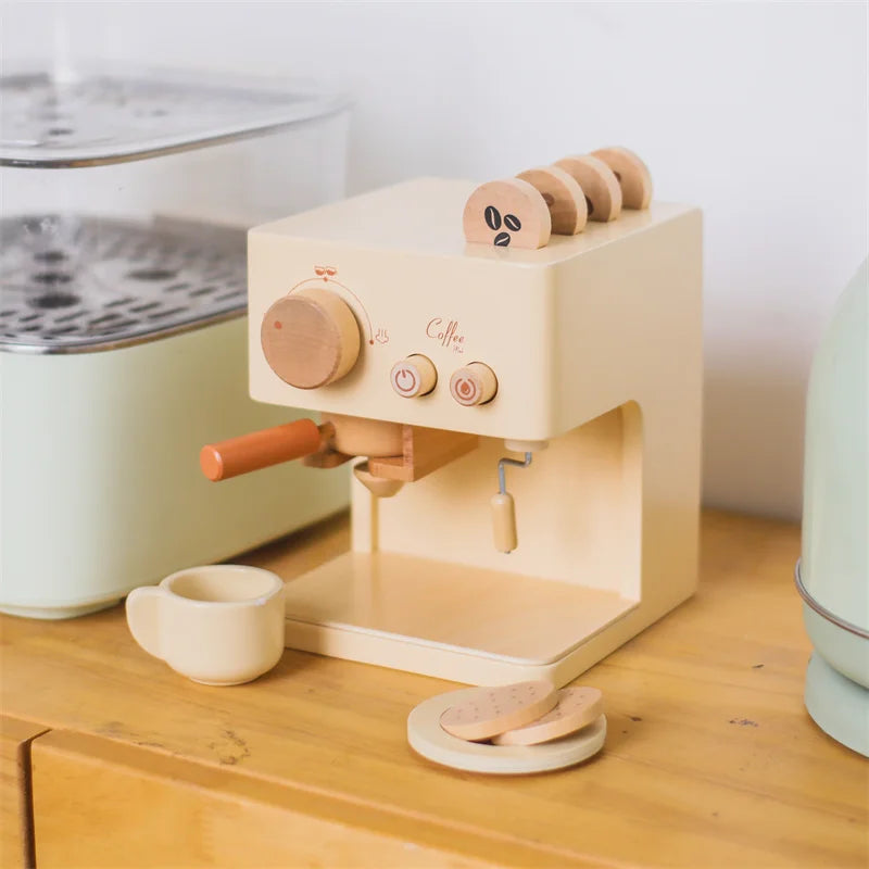 Wooden Espresso Playset