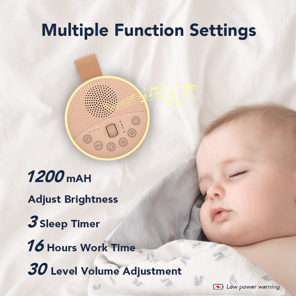 Soothing White Noise Baby Sound Device Relaxation Sleeping Aid Machine 11579294155020-1