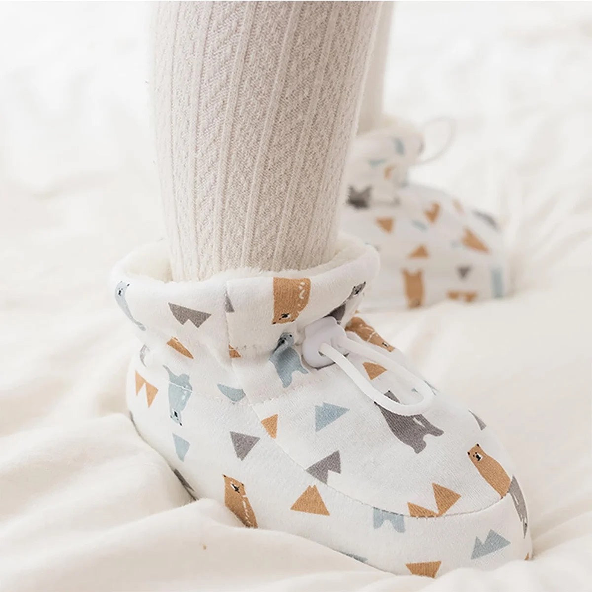 Soft Cotton Baby Boots Keep Feet Warm For Cold Weather Comfort 15207729856838-1
