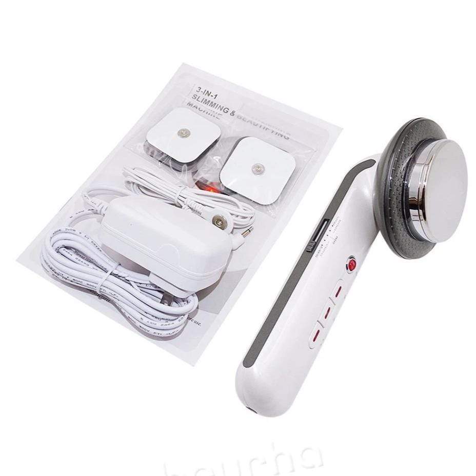 3-in-1 Ultrasonic EMS Fat Burner Face & Body Massager