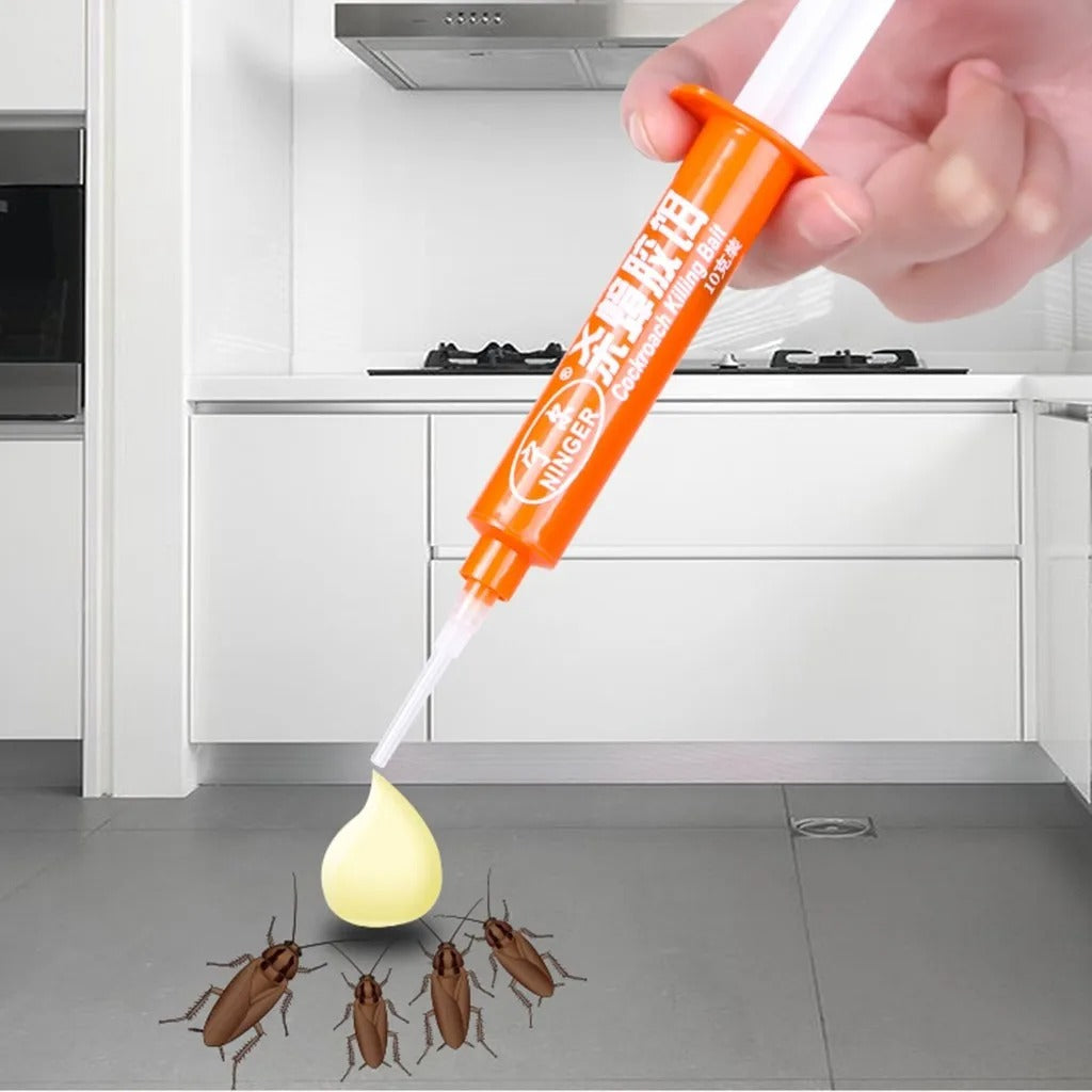 3pcs Cockroach Killing Gel Bait 10g – Powerful Pest Control 10g