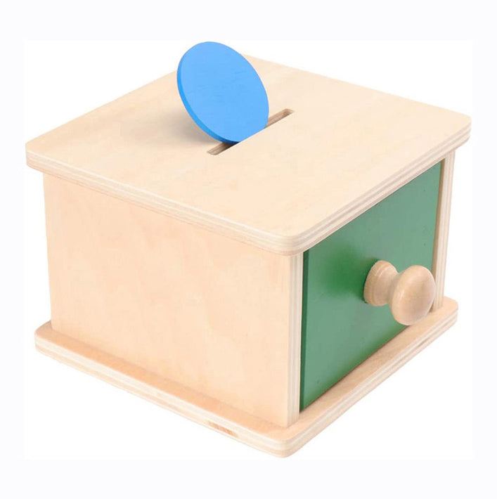 Wooden Coin Drop Game for Toddlers to Build Fine Motor Skills 15106711126361-1