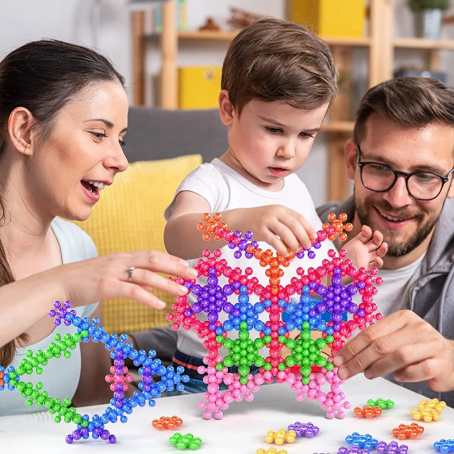 Snowflake Building Blocks - Hours of Fun with Unique Building Blocks