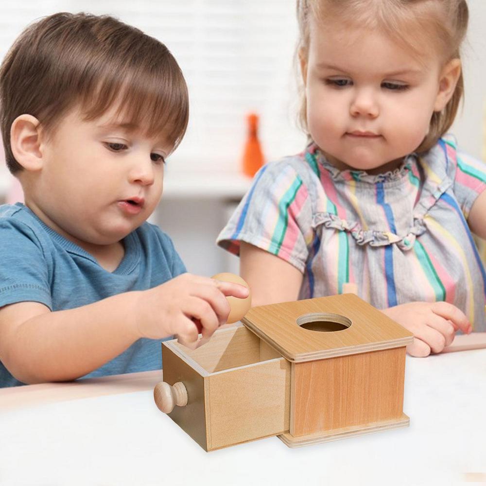 Wooden Coin Drop Game for Toddlers to Build Fine Motor Skills 15106711126361-1