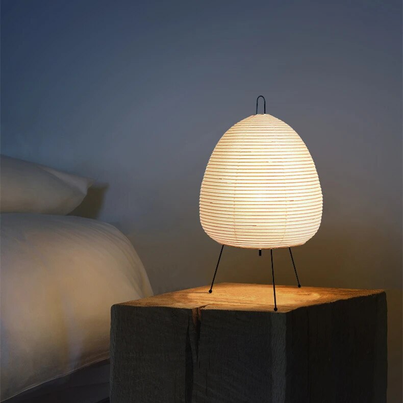 Soft Glowing Japanese Rice Paper Lamp For Calm Relaxing Room Ambience 9959376552269-1
