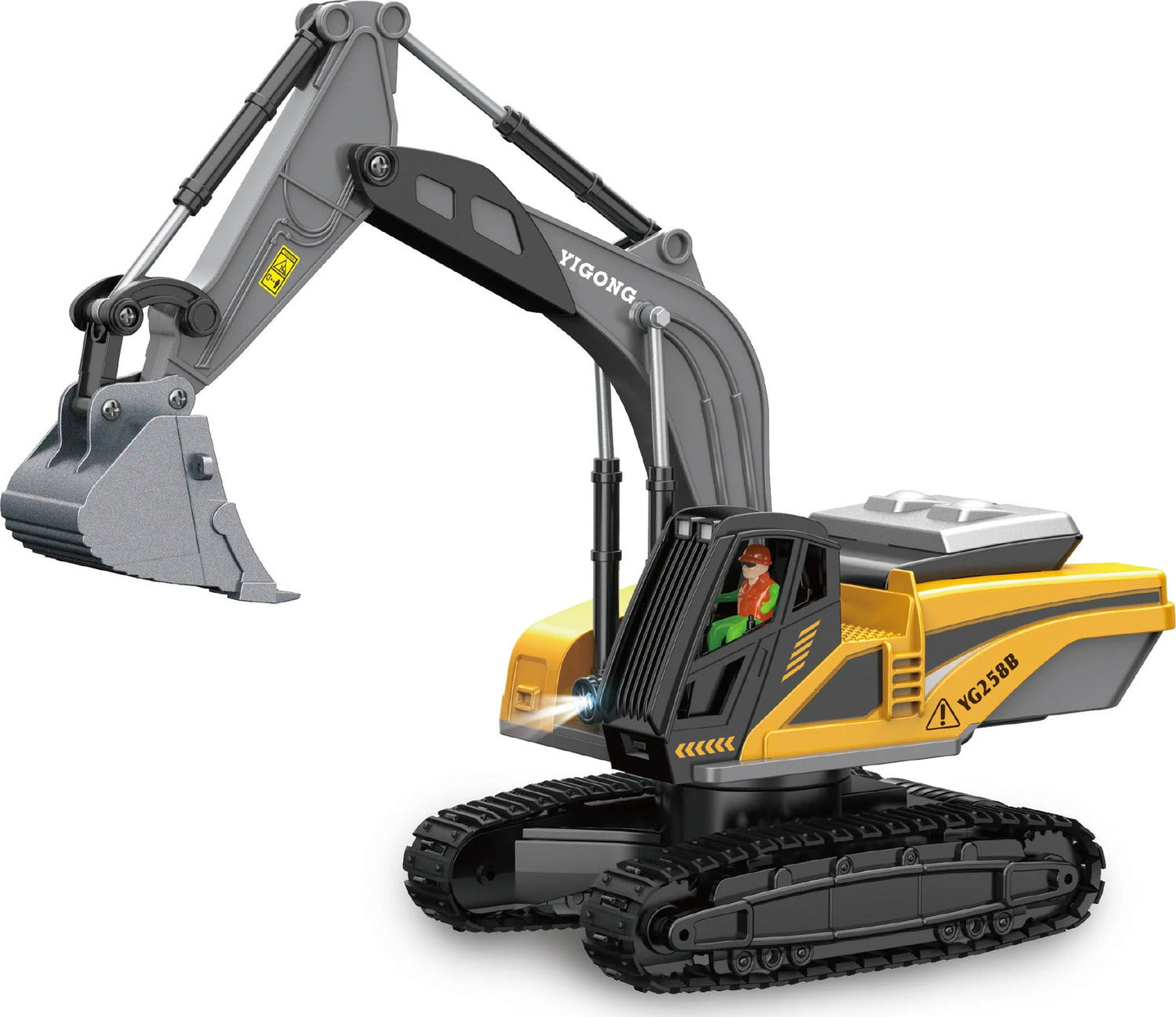 Remote Control Excavator Toy for Kids Construction Play Fun 8679992590557-1