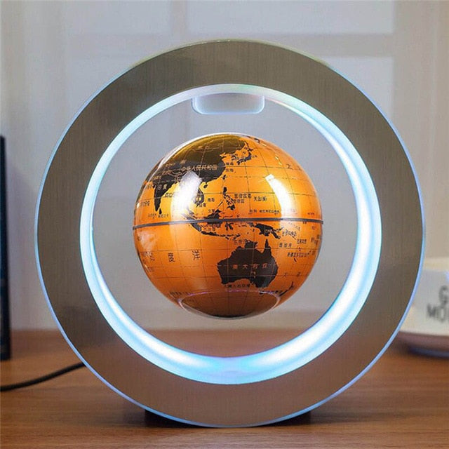 Levitating Led Globe – Magnetic Floating World Map With Light-Up Frame Modern Decor & Unique Gift Idea 10284816105750-1