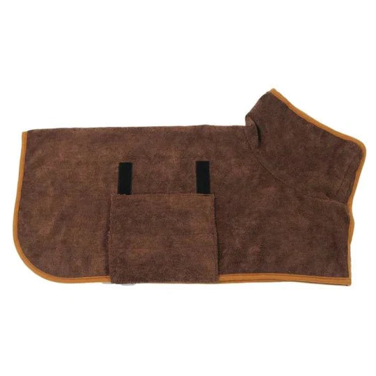 Super Absorbent Dog Bathrobe Quick Dry Adjustable Comfortable Warm Protection 14914260730182-1