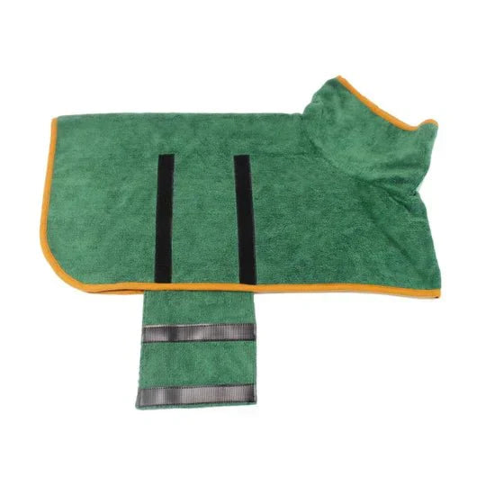 Super Absorbent Dog Bathrobe Quick Dry Adjustable Comfortable Warm Protection 14914260730182-1