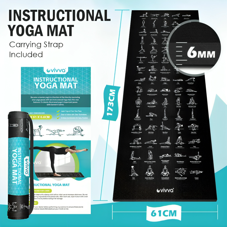 Yoga Instructor Exercise Mat for Joint Support and Stability Training 8829249257685-1