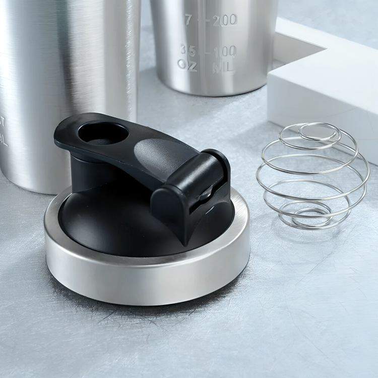 Stainless Steel Protein Shaker Bottle for Mixing Smooth Healthy Drinks 8830069768405-1