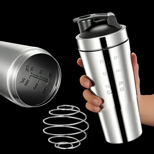 Stainless Steel Protein Shaker Bottle for Mixing Smooth Healthy Drinks 8830069768405-1