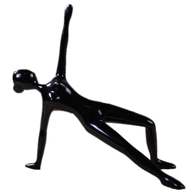 Shanti Yoga Girl Statuette For Meditation Room And Spiritual Decoration 6735240364186-1