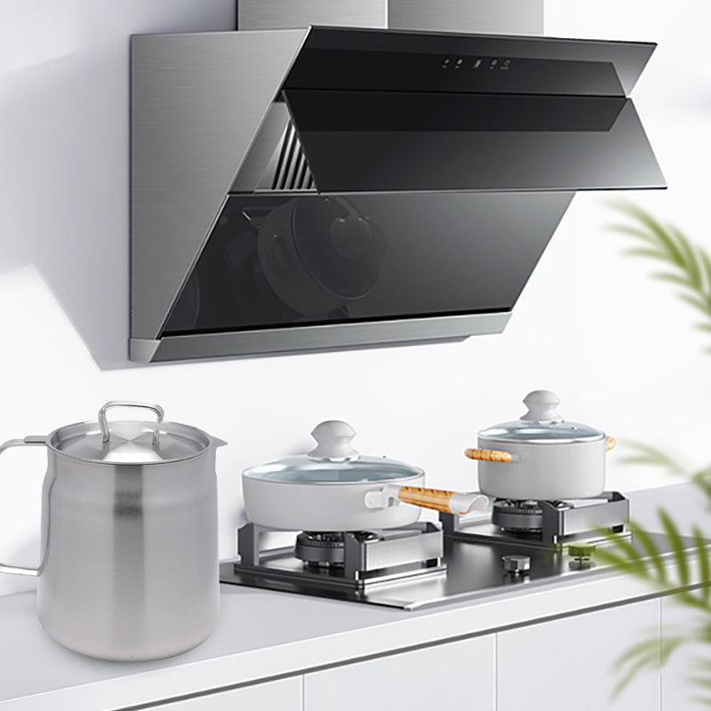 Stainless Steel Oil Filter Pot for Clean Reusable Cooking Oil 14997608038726-1