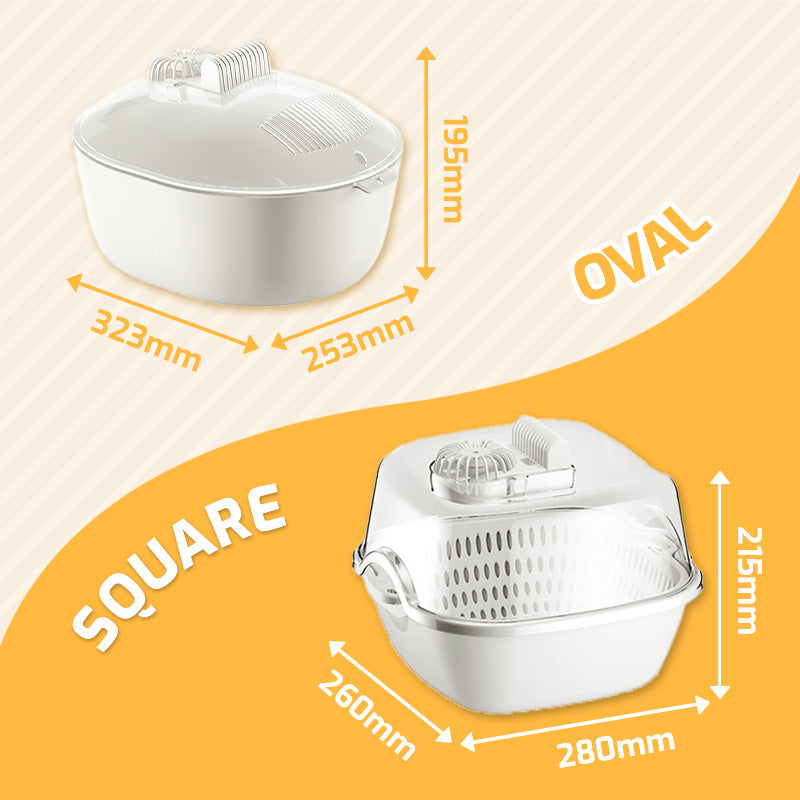 Rapid Aluminum Food Defroster Tray For Safe Quick Meat Thawing Process 9522774343970-1
