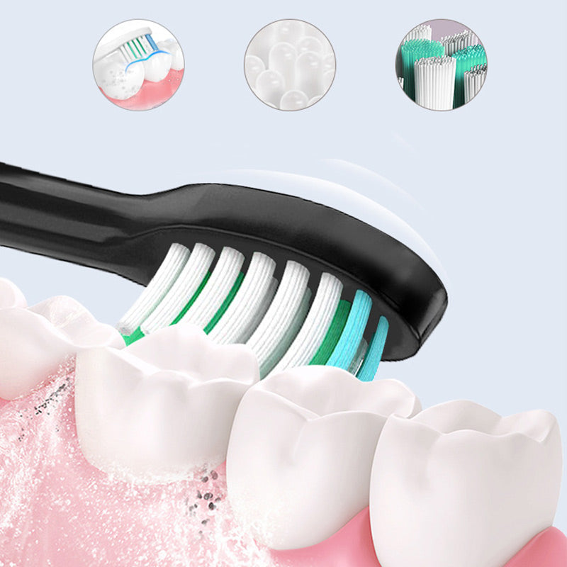 Sonic Electric Toothbrush Set With Soft Bristles 9576538308898-1