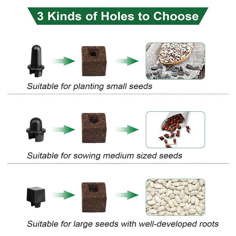 Soil Block Maker for Healthy Plant Growth and Eco-Friendly Gardening 15058698174790-1